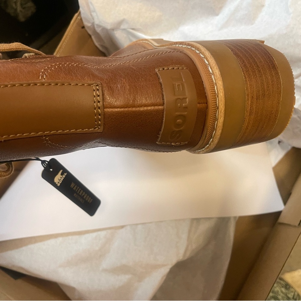 Sorel Brown Lace Up Boots